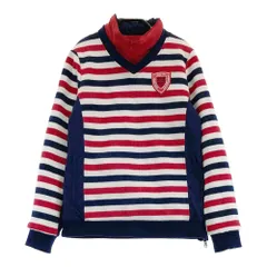 サイズ：1 23区 SPORT スポーツ  インナー付 リバーシブル ジャケット ボーダー柄 ネイビー系 [240101373838] ゴルフウェア レディース ストスト