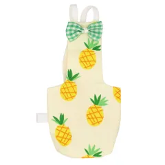 ☆ パイナップル ☆ B(オカメインコ) ☆ 鳥用おむつ インコ おむつ 鳥服  鳥用品 鳥用おむつ 鳥用オムツ 布おむつ 布オムツ おしっこパッド インコ いんこ 鳥 フライト可能 インコ服 オウム服 調節可能 着脱簡単 可愛い かわいい おしゃれ