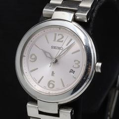 ソーラー、極美品】SEIKO セイコー ルキア デイト V137-0AE0 - メルカリ
