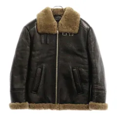 PRADA (プラダ) オーバーサイズ ムートンジャケット ブラック 58A126 レディースのサムネイル