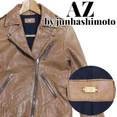 junhashimoto 定価19万キャメル キルティングライダースジャケット junhashimoto 定価19万キャメル キルティングライダースジャケット