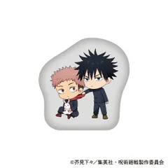 【新品・公式】呪術廻戦 第2期 ダイカットクッション／虎杖 悠仁・伏黒 恵 公式グッズ colleize