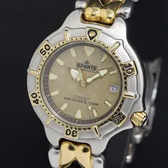 シチズン 腕時計 エアダイバーズ チタニウム クォーツ 中古品 (14085) Yahoo!オークション -「シチズン エアダイバー」(シチズン) (さ