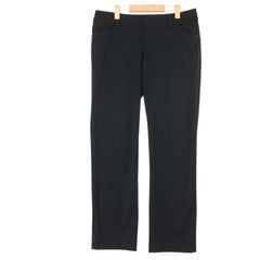 22OCTOBRE 22オクトーブル 通年★ スラックス ドレス テーラード パンツ Sz.44 レディース 黒