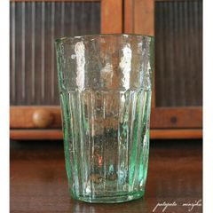 ビアグラス  ビアホイグラス ベトナム グラス コップ リサイクルガラス　ガラス ビール グラス コップ カフェ 店舗什器