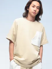 THE NORTH FACE (ザ ノースフェイス) ワンポイント ポケット スウェット Tシャツ TERRY RELAXED TEE