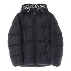 MONCLER (モンクレール) 20AW MONTCLA モンクラー ロゴフーデッドナイロンダウンジャケット ブラウン F20911B56900