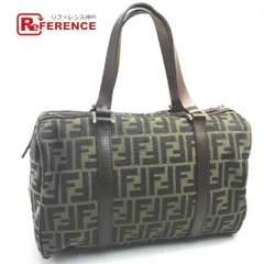 フェンディ ズッカ FF柄 ミニボストンバッグ ハンドバッグ