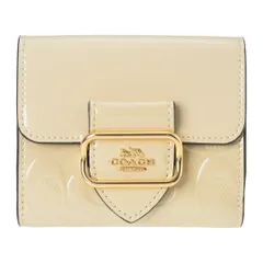新品 コーチ COACH 2つ折り財布 スモール モーガン ウォレット チョーク