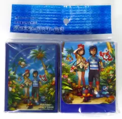 【中古】サプライ ポケモンカードゲーム デッキケース＆シールド Welcome to Alola! ポケモンセンター限定