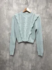 ZARA ザラ ニット セーター 水色 ◆■ レディース