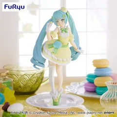 【匿名発送‼️4点セット❗️初音ミク】マカロン アネモネ フィギュア 2025年最新】初音ミク Exc∞d SweetSweets シトロンマカロンの