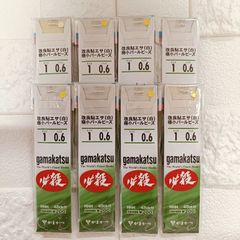 gamakatsu　がまかつ　改良鮎エサ(白) 極小パールビーズ　サイズ1　ハリス0.6　8袋セット　釣り糸　釣り針　釣具　まとめ売り　釣り引退セット　※1659