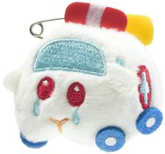 モルカー 救急モルカー PUI ぬいバッジ PUI