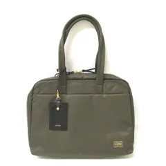 Tj962941 ポーターガール　PORTER SHEA  シア　ブリーフトートバッグ　オリーブ  871-05178 中古・美品