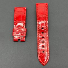 江口時計店オリジナルベルト マストタンク シャイニークロコレザー