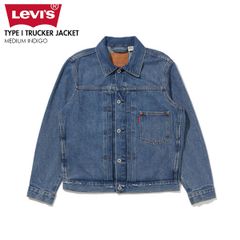 Levi's リーバイス A3174-0004 PREMIUM TYPE I トラッカージャケット MEDIUMI NDIGO MEDIUMINDIGO　M(Japan_L)サイズ