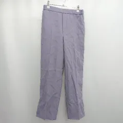 ◇ Θ BEAUTY & YOUTH ビューティアンドユース ストレートパンツ サイズM パープル系 レディース E  【1506230020591】