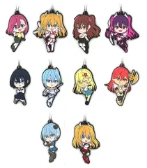 【中古】キーホルダー 全10種セット ラバーチャーム きゅんキャラいらすとれーしょんず 「一番くじ TVアニメ 2.5次元の誘惑 天使空挺隊集合!」 I賞