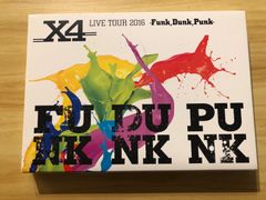 [中古] [Blu-ray] X4/LIVE TOUR 2016-Funk,Dunk,Punk- / M00294