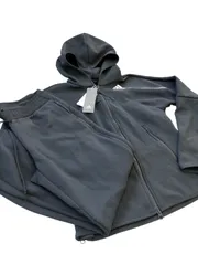 アディダス◆レディース Z.N.E スウェットパーカー ボトム 上下セット ブラック