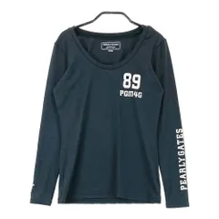 サイズ：0 PEARLY GATES パーリーゲイツ  長袖 インナーTシャツ  ネイビー系 [240101508487] ゴルフウェア レディース ストスト