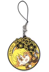 【中古】雑貨 我妻善逸 きゅんキャララバーストラップ きゅんキャラいらすとれーしょんず 「一番くじ 鬼滅の刃 ～肆～ 誰よりも強靭な刃となれ」 J賞