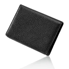 名刺入れ メンズ レディース 本革 シュリンクレザー 名刺ケース 50枚収納 大容量 薄型 軽量 スリム コンパクト 大容量 シンプル 男女兼用