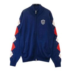 サイズ：M CALLAWAY キャロウェイ  長袖 ニットジャケット  ネイビー系 [240101487276] ゴルフウェア レディース ストスト