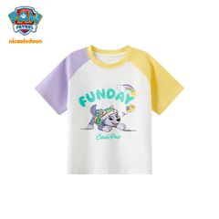 パウパトロール 夏大人気新作 超可愛い (Paw Patrol) 子供服 半袖Tシャツ トップス バイカラー 通学着 通園着