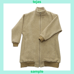 ＜tejas(テジャス)＞rupa-coat [TL222146](ベージュ)トップス　ボアコート　アウター　ヨガウェア　サンプル品