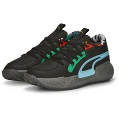 【新品】puma（プーマ） バスケットボール シューズ スニーカー メンズ ユニセックス プーマコートアンドライダー カオス ブロック　BLACK×CAST IRON　37826501