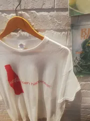 古着 XL  DELTA デルタ Tシャツ プリント プリントTシャツ コカコーラ 白 ホワイト