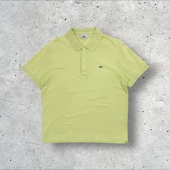 90s ヴィンテージ LACOSTE ワニ刺繍 鹿の子 半袖 ポロシャツ 5