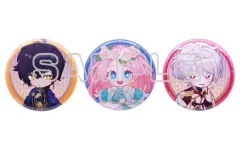 【中古】バッジ・ビンズ ニナ＆アズール＆セト(デフォルメ) 缶バッジセット 「星降る王国のニナ」