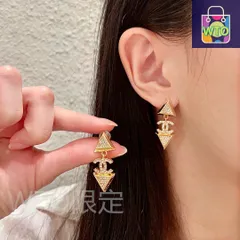 【今日特価】CHANEL シャネル 中古 ダブル C イヤリング オリジナルロゴ再現 送料無料！在庫限定セール価格！