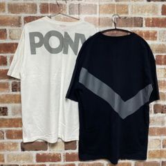 古着 US【PONY】ポニー　Tシャツ２枚セット　トップス　L　メンズ 　紳士服　半袖　オシャレ　シンプル　アメカジ