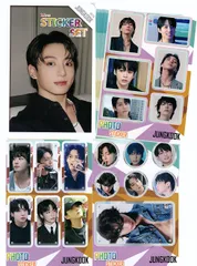 BTS ジョングク グッズ ステッカーセット 87枚入 フォトステッカー/ シールセット + カバーケース付 K-POP