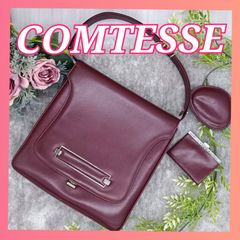 COMTESSE 》 コンテス ショルダーバッグ ミラー コインケース 3点