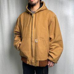 USA製 Carhartt カーハート アクティブジャケット ダックジャケット メンズXL 