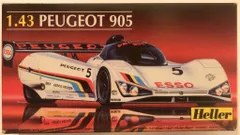 激レア ルマン24 1991 プジョー905 トヨタ マツダ ダニエル・ピコ 絵 プジョー905』トヨタに立ちはだかった新時代グループCカーの先駆