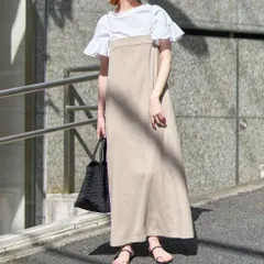 SLOBE IENA (スローブイエナ) 23040912308020 リネンライク キャミワンピース レディース ベージュ FREE