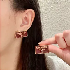 【今日特価】CHANEL ヴィンテージ アルファベットイヤリング
