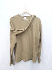 ◇ 6 ROKU BEAUTY & YOUTH UNITED ARROWS デザインスリーブ 長袖 カットソー カーキ レディース P  【1404250014050】