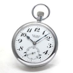19セイコー プレシジョン 懐中時計  /　昭42　北355　国鉄/　15石 　/　絶版時計 /　19seiko-1275