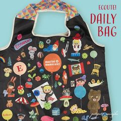 ECOUTE！ エクート E.デイリーバッグ マリーニ・モンティーニ Balloon / バルーン エコバッグ 折りたたみ ショッピングバッグ バッグ　レディース 雑貨