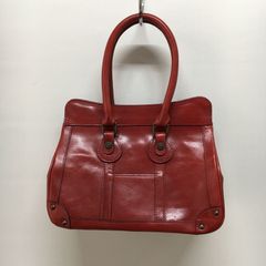 Rucca di Luce ルッカディルーチェ 本革 ハンドバッグ 赤 レッド 