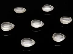 【粒販売】マダガスカル産 スターローズクォーツ ペアシェイプ 6～7mm【10粒販売】 / T040 QQRQ7PS2