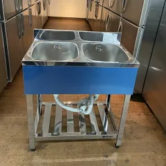 ソルイド1槽シンクゴミ籠付き 1070x650x800(+150)