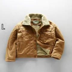 [L]春 コーデ メンズ 用 服 シンプル ファッション オシャレ 大人 かっこいい 大きいサイズ ストリート 紳士服 アメリカン レトロ ミリタリー パイロット コットン ジャケット ラムズウール ジャケット スエード ワークウェア 